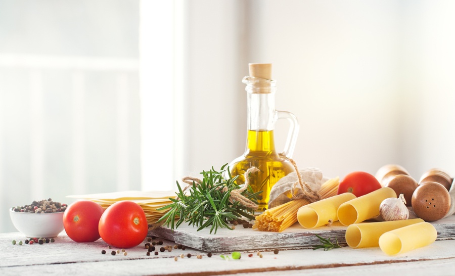 Ingredients for White Sauce Pasta